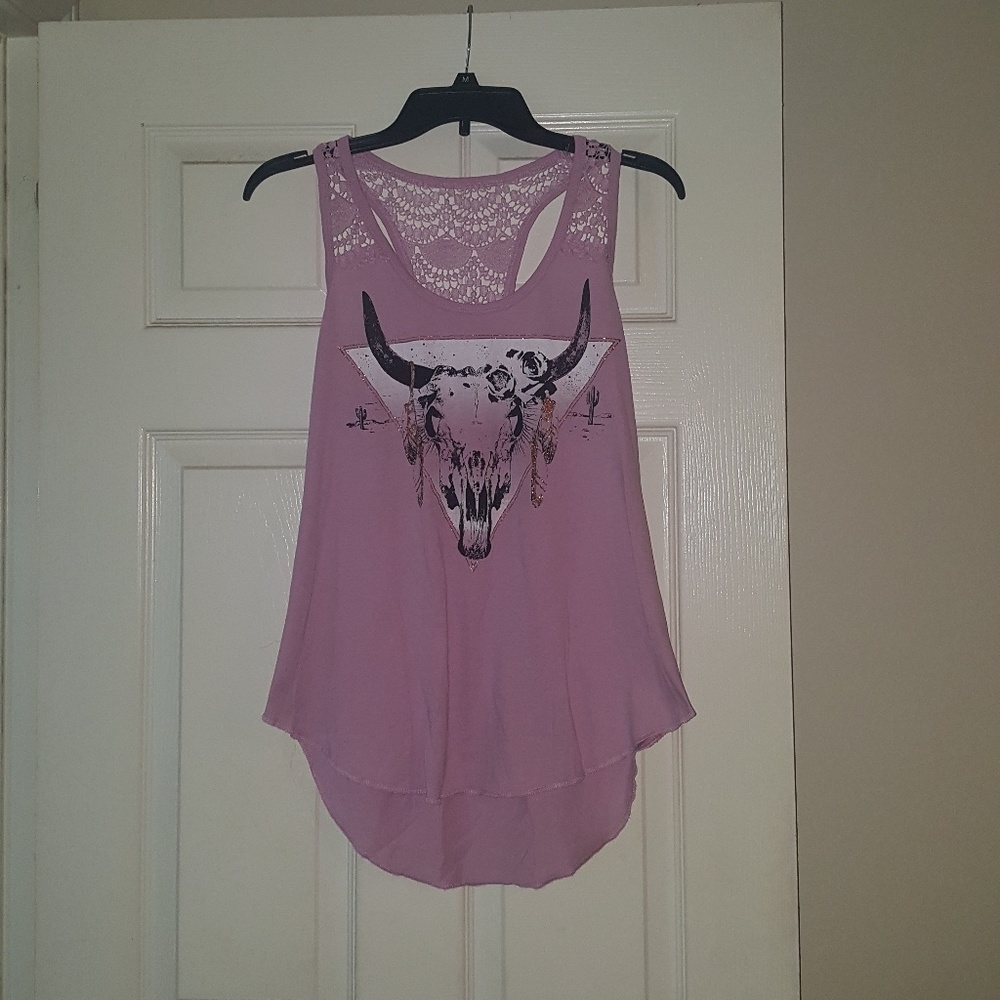 Racer back tank top